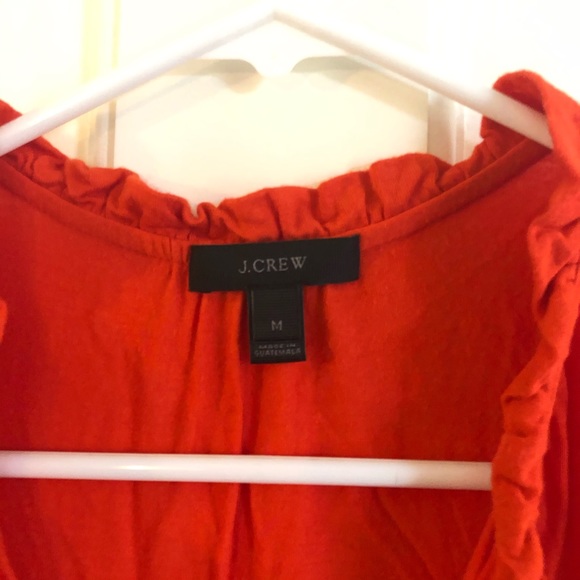 J Crew Orange Sleeveless Top - Picture 4 of 4
